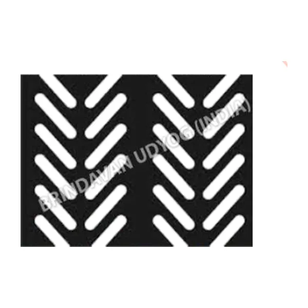 Herring Bone Hole Perforated Sheet