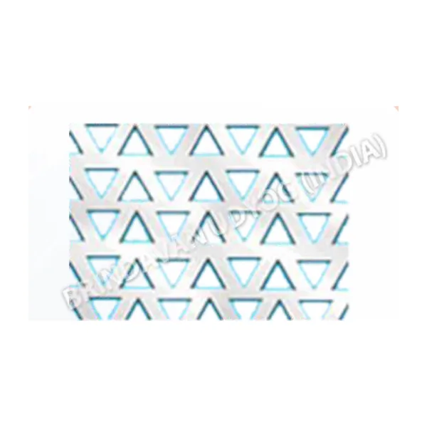 Triangle Hole Perforated Sheet